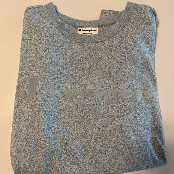 Champion Heritage Short Sleeve Tee Mock Twist Logo - Picture 3 of 4